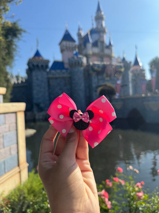 Enchanted Rose Magic Baby Bow